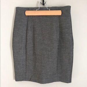 Express Gray Pencil Skirt